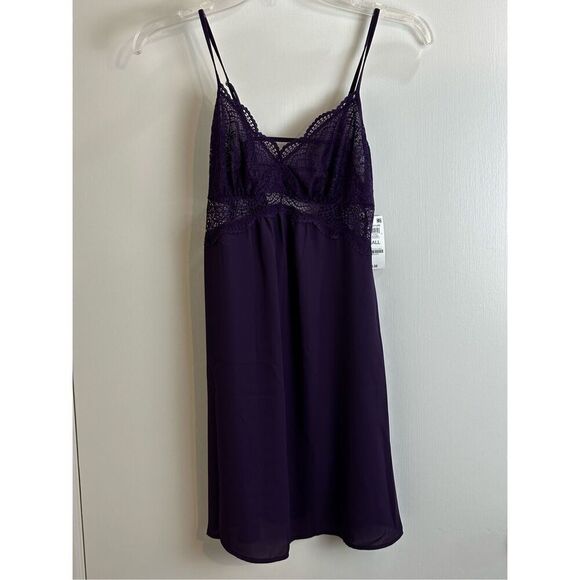 INC  (International Concepts) Purple Dynasty NWT Size S night gown - Picture 1 of 9